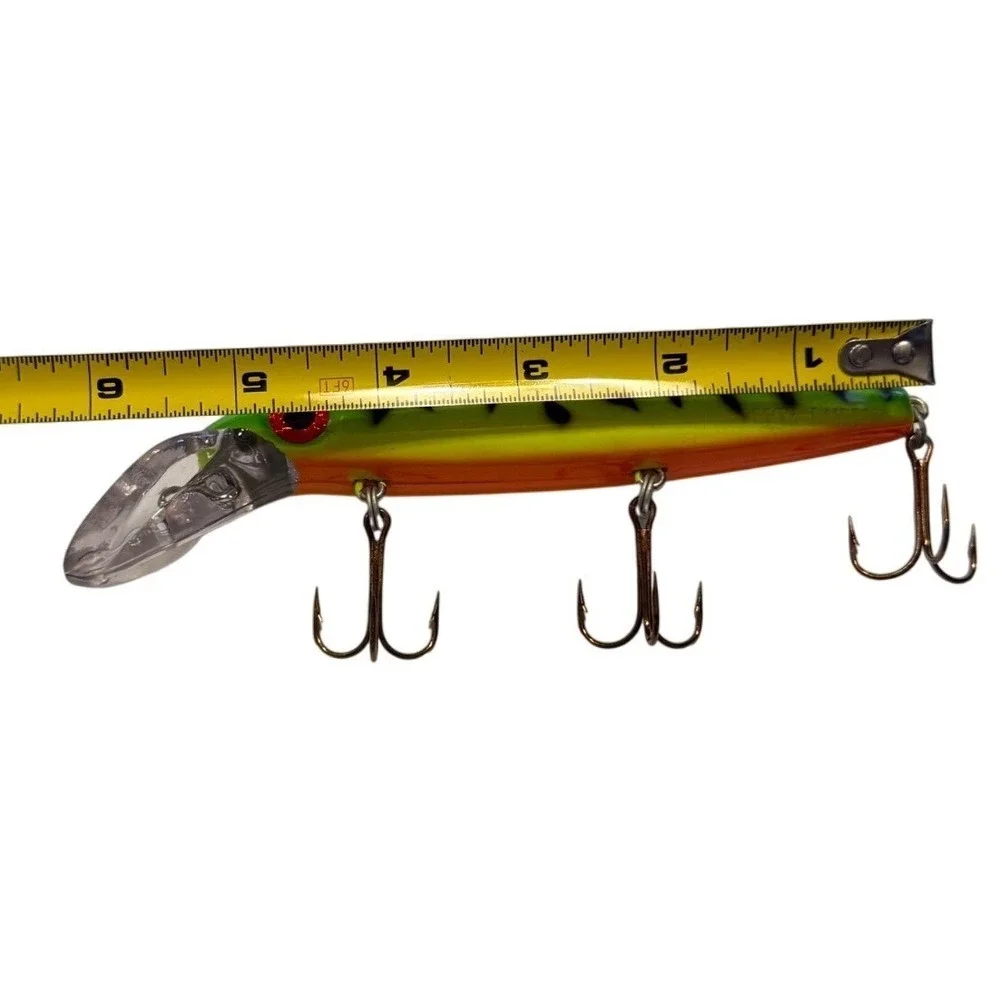 Joe Bucher Depth Raider 6 Inch Crankbait Firetiger Musky Pike Fishing Lure